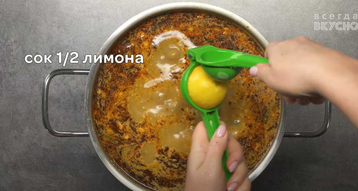 Soupe de viande hongroise Pałoc - Étape 12