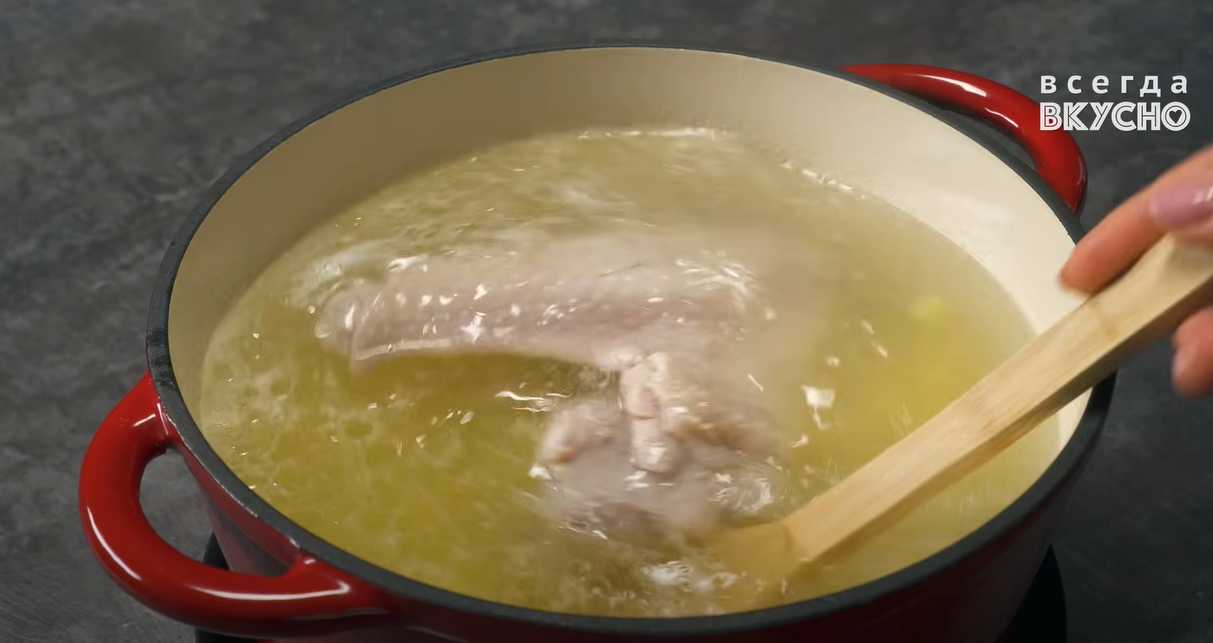 Soupe de dinde - Étape 4