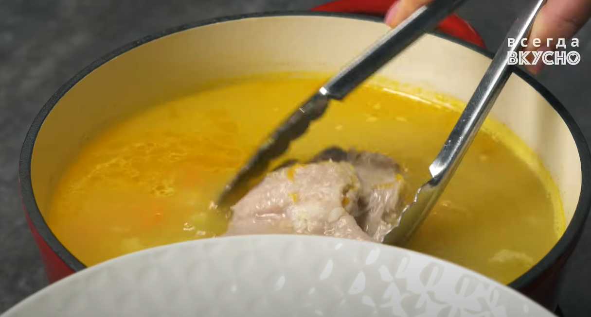 Soupe de dinde - Étape 9