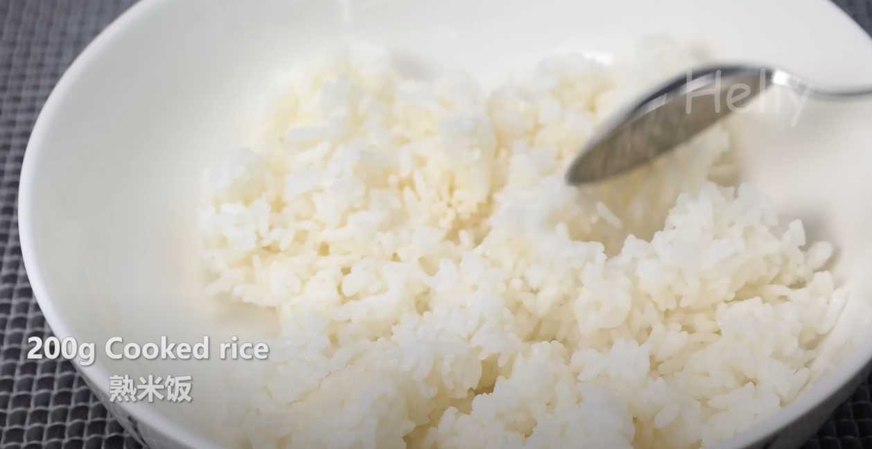 Galettes de carottes et de riz - Étape 1