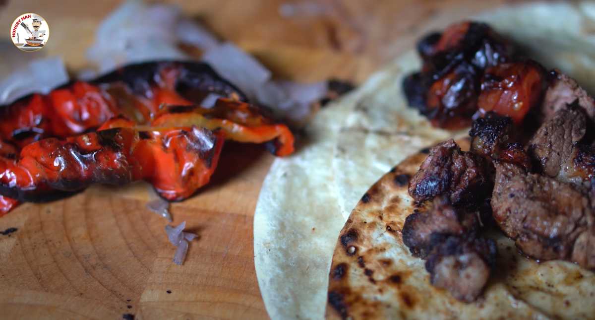 Brochette d'agneau grillée - Étape 14