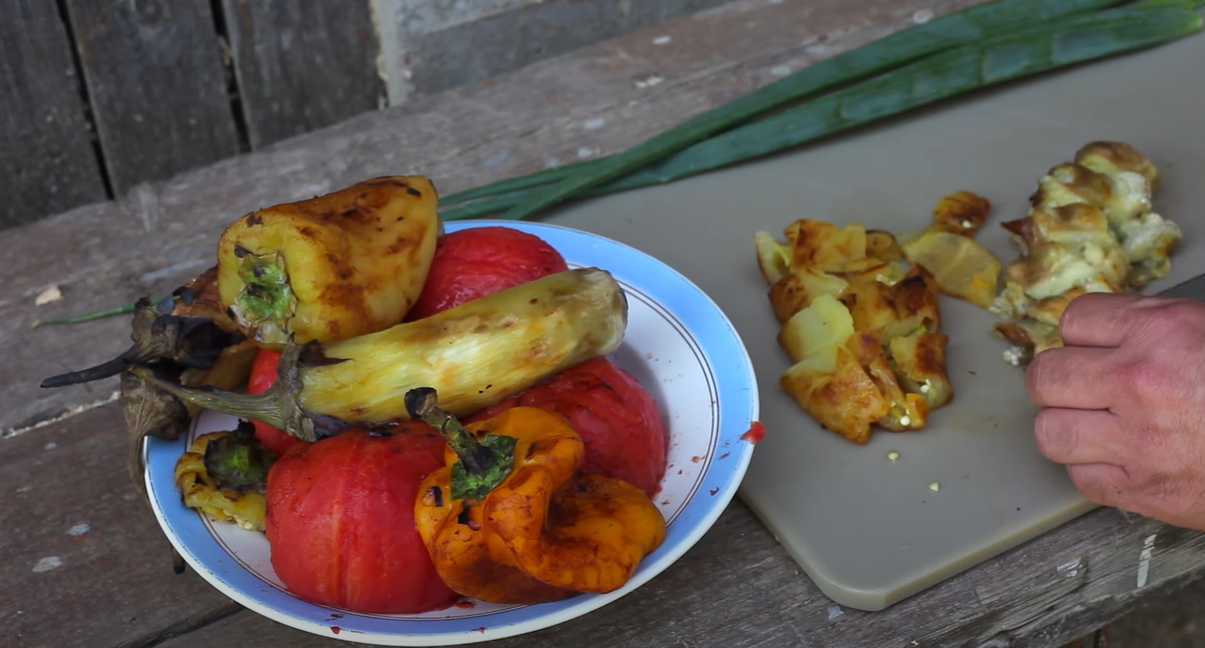 Khorovats - Légumes grillés à l'arménien - Étape 4