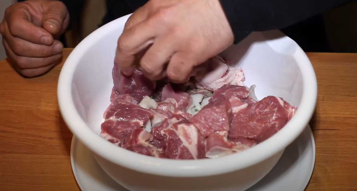 Brochettes de porc - Étape 3