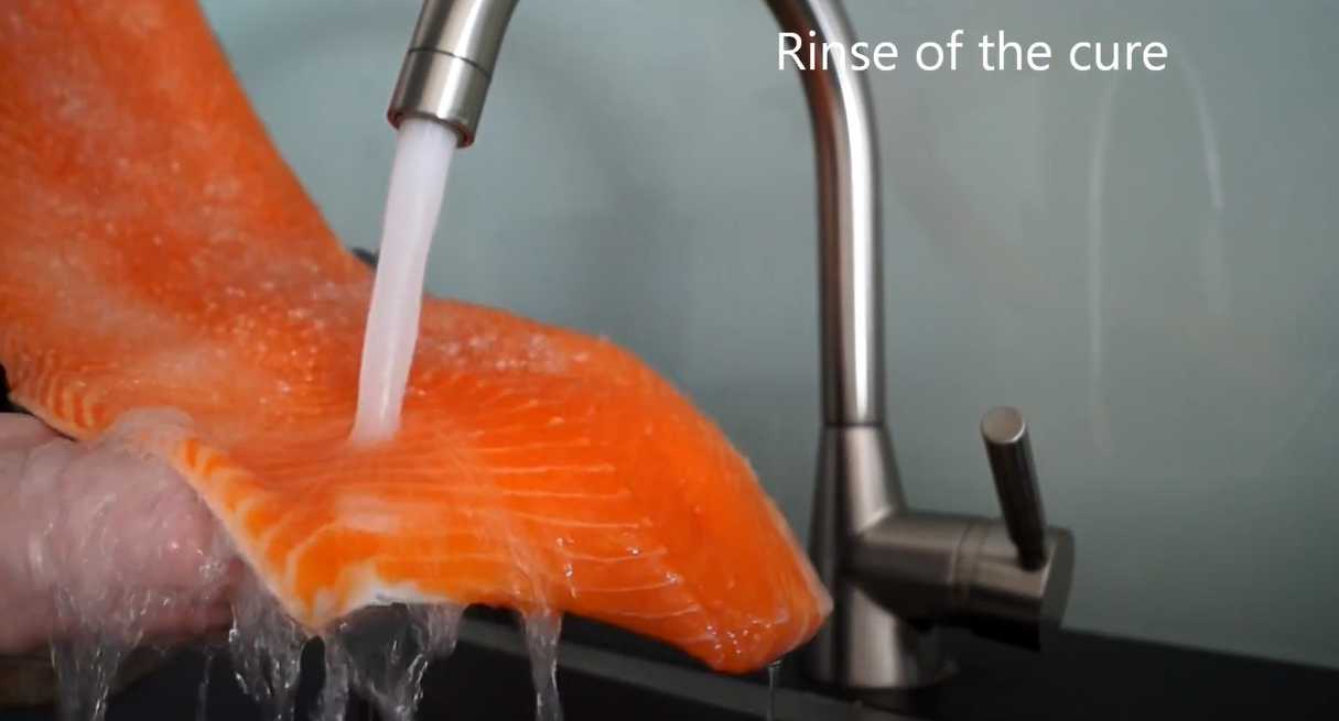 Saumon fumé à froid - Étape 5