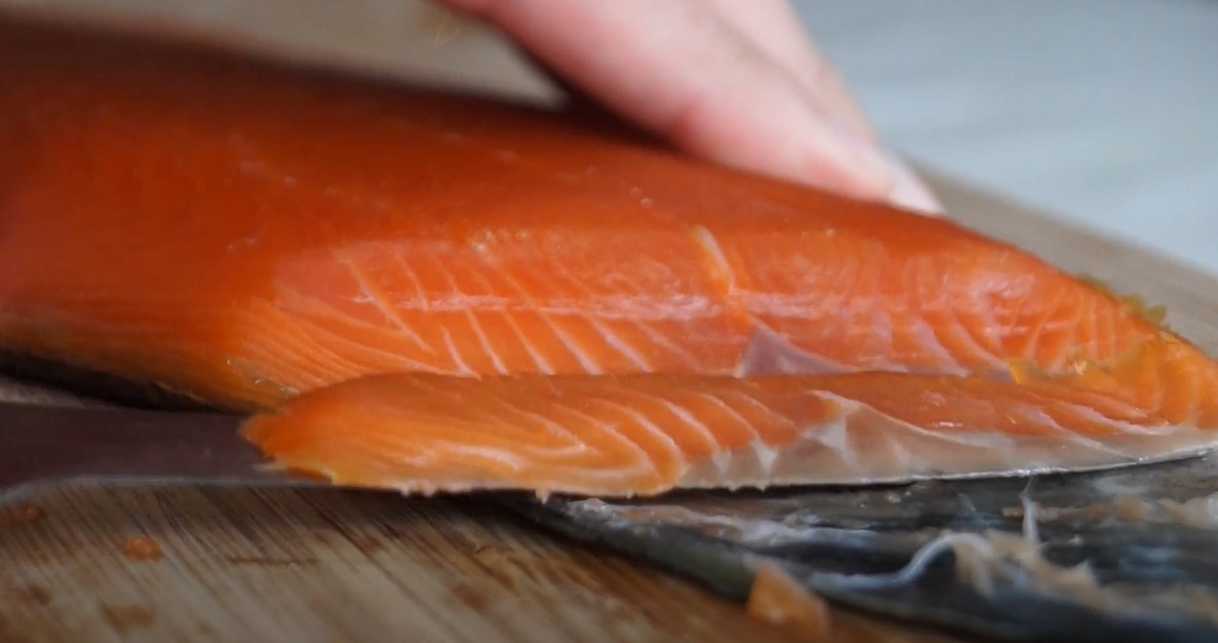 Saumon fumé à froid - Étape 8