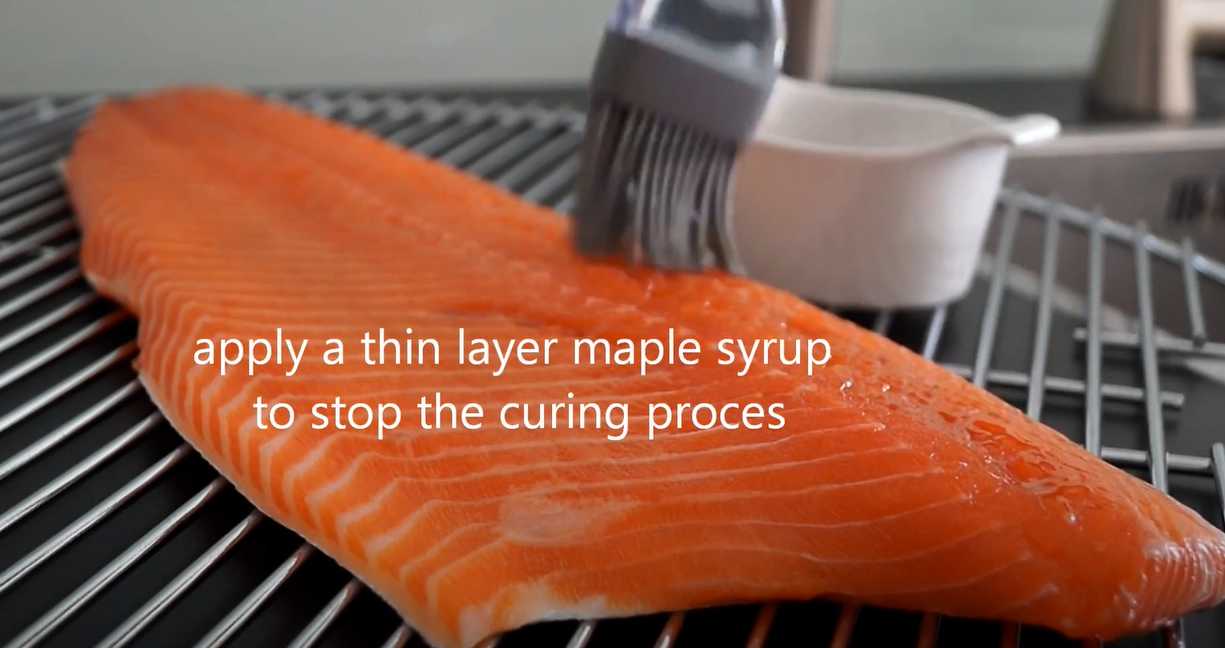 Saumon fumé à froid - Étape 6