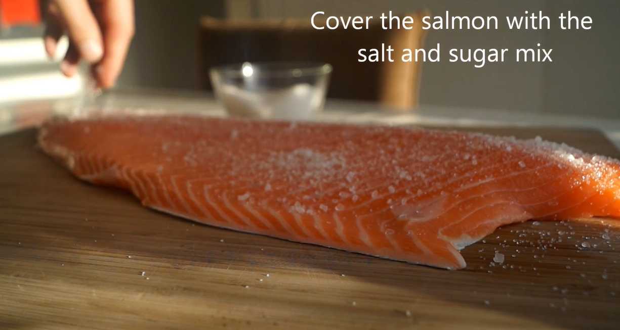 Saumon fumé à froid - Étape 3