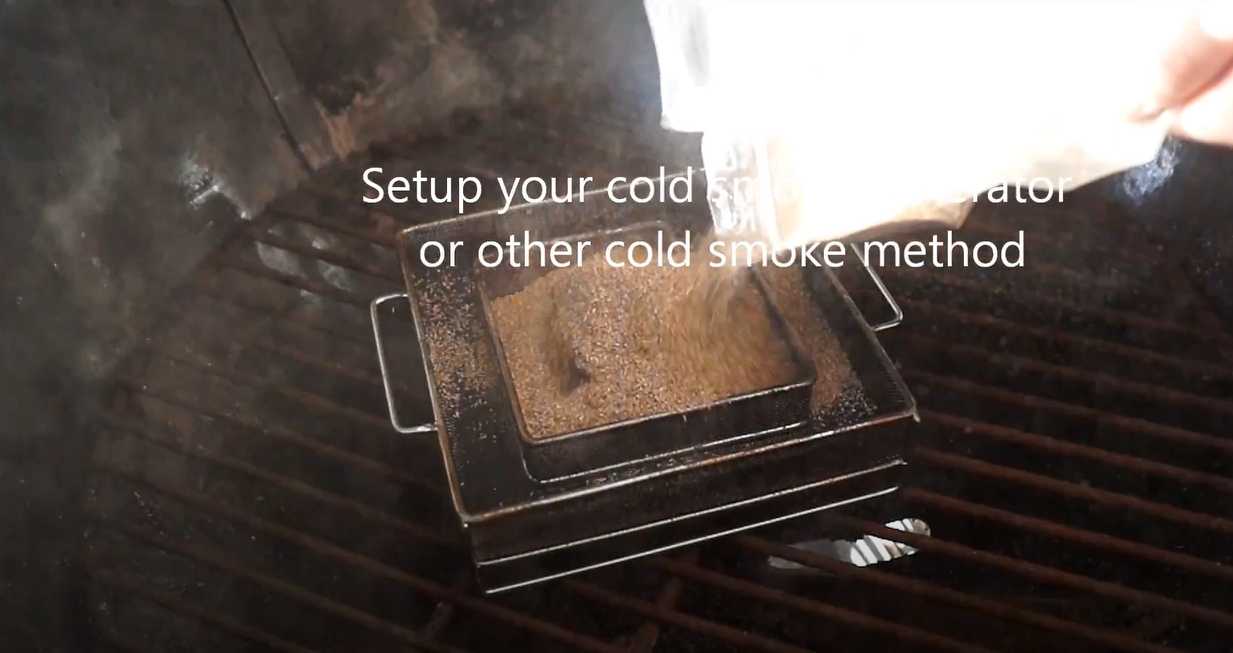 Saumon fumé à froid - Étape 4