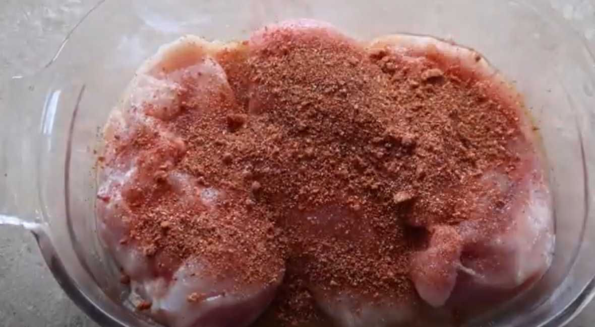 Poitrines de poulet fumées - Étape 2