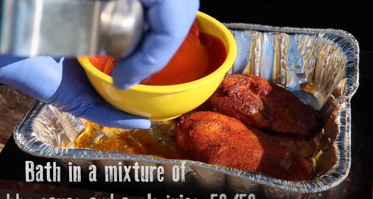 Poitrines de poulet fumées - Étape 9