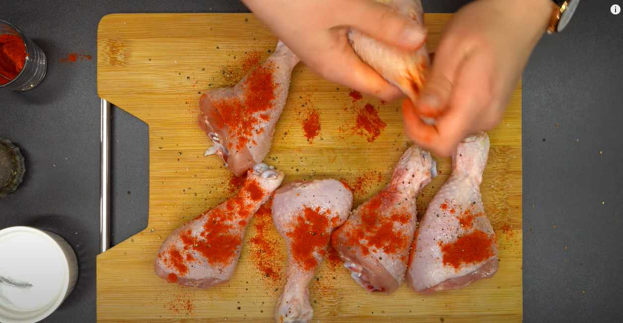 Cuisses de poulet croustillantes au four - Étape 2