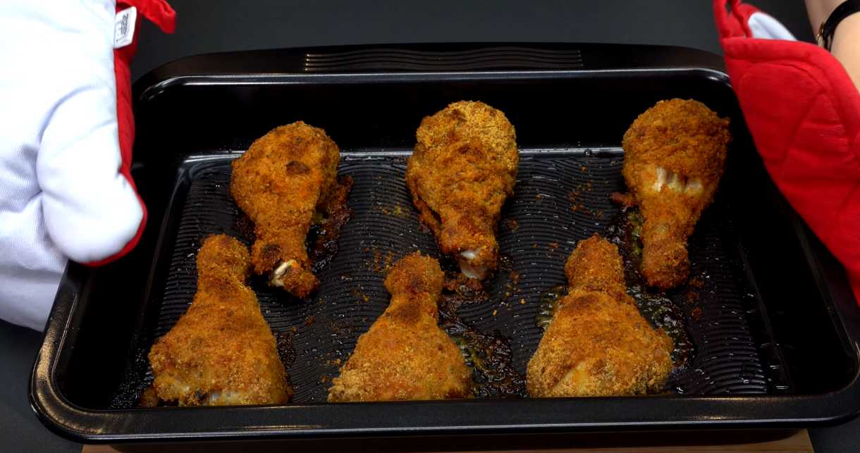 Cuisses de poulet croustillantes au four - Étape 12
