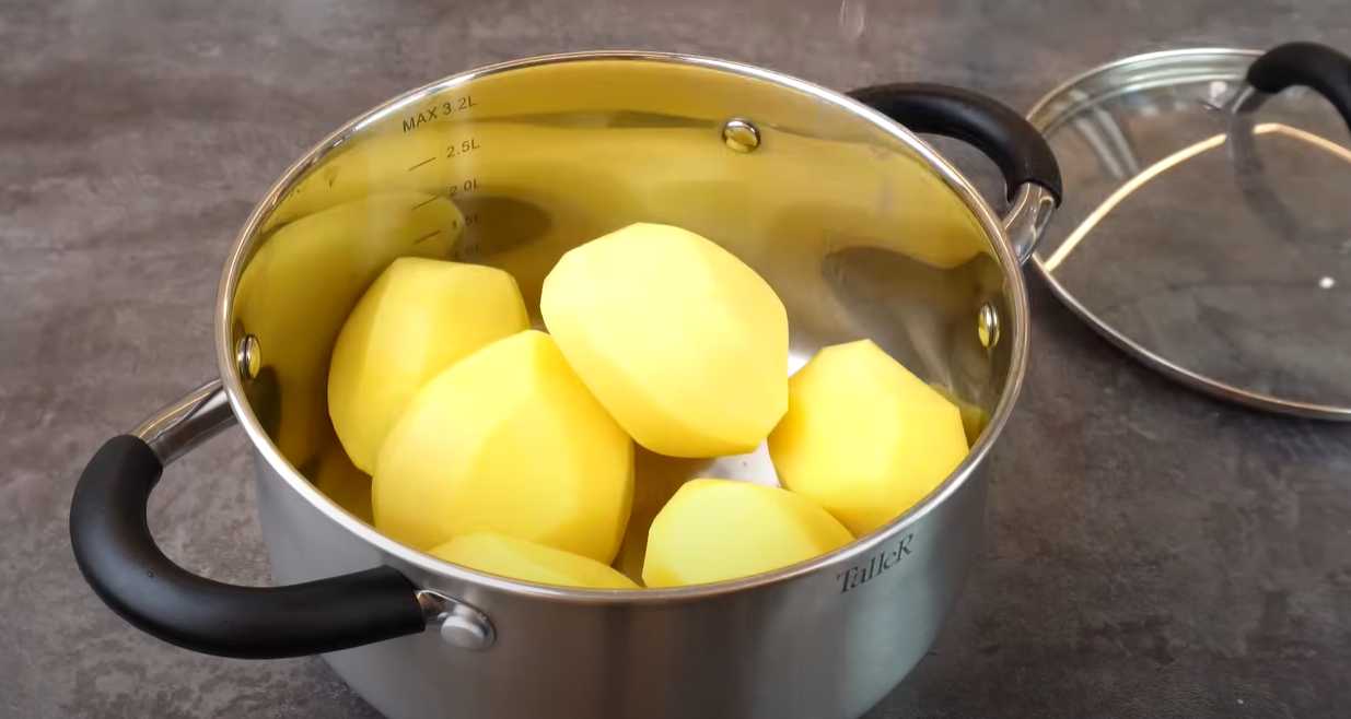 Purée de pommes de terre classique - Étape 1