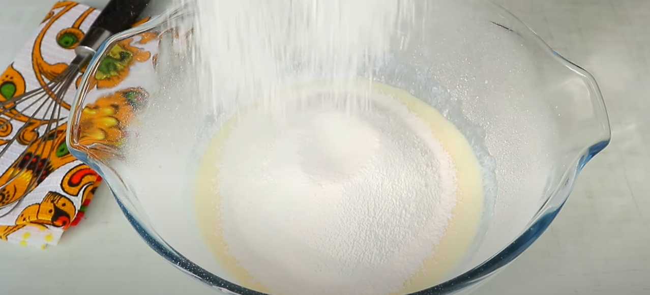 Crêpes au kéfir - Étape 2