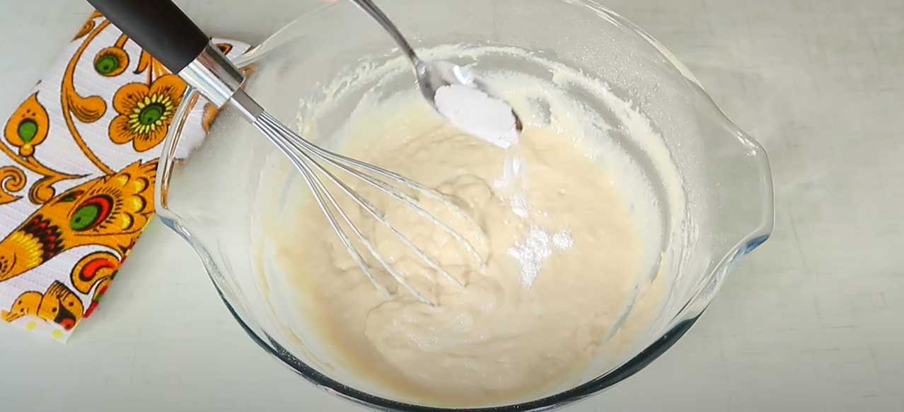 Crêpes au kéfir - Étape 3