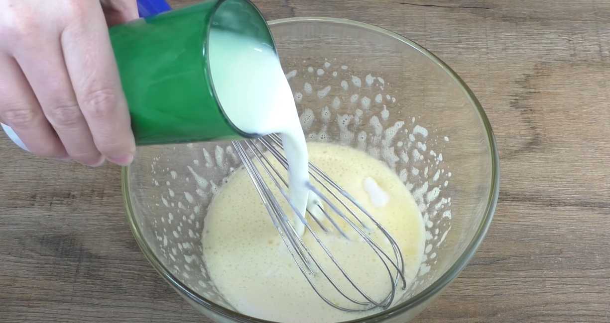 Crêpes moelleuses au kéfir - Étape 2