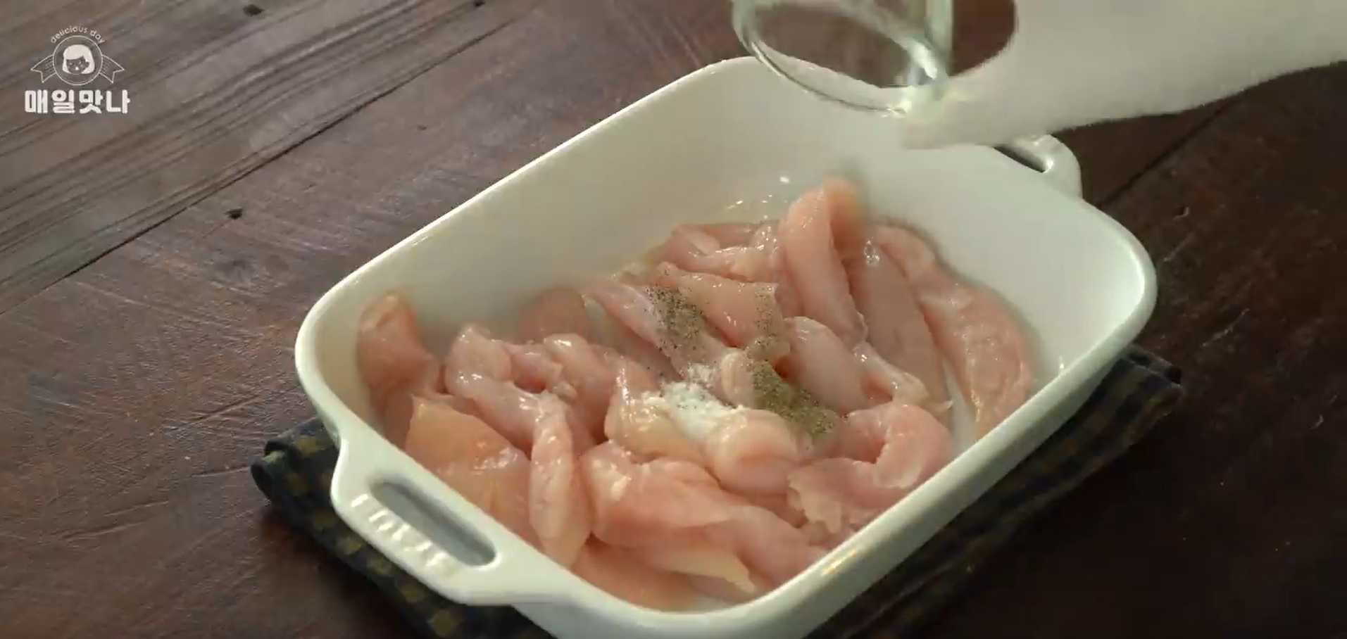 Poulet coréen croustillant - Étape 2