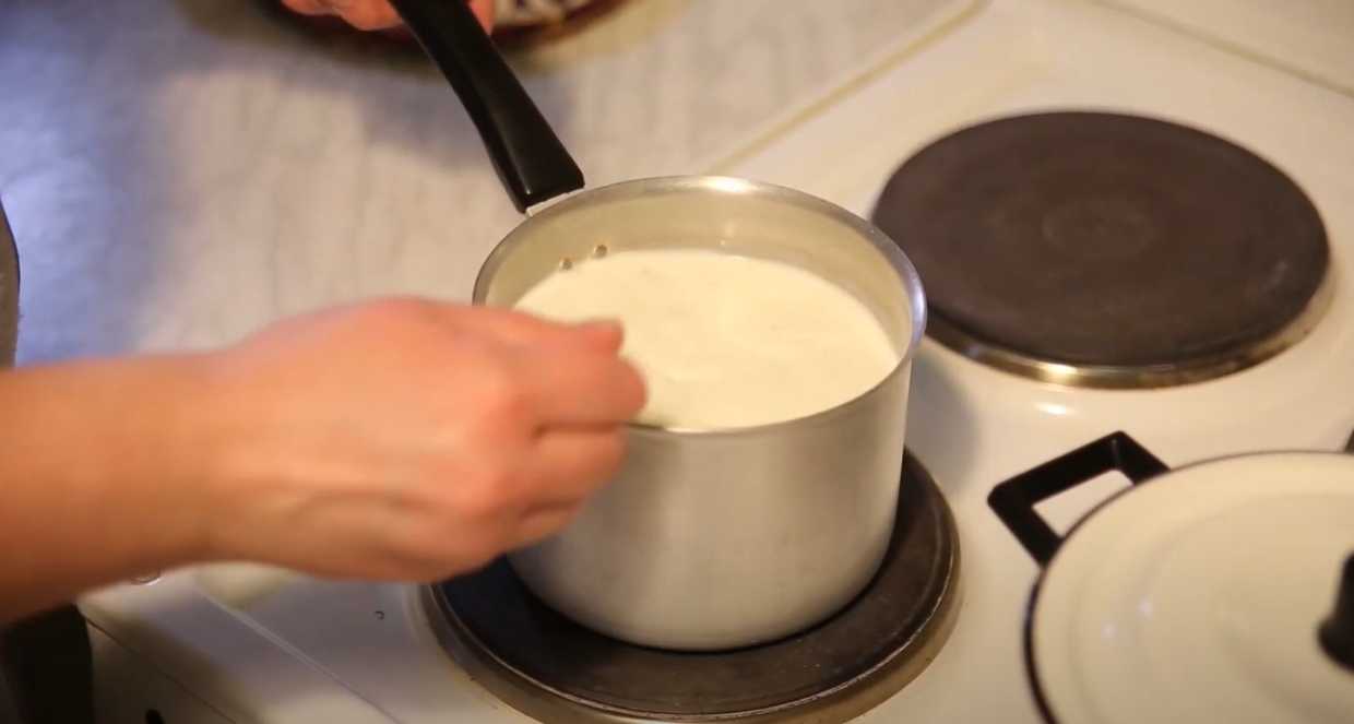 Gruau au lait - Étape 4