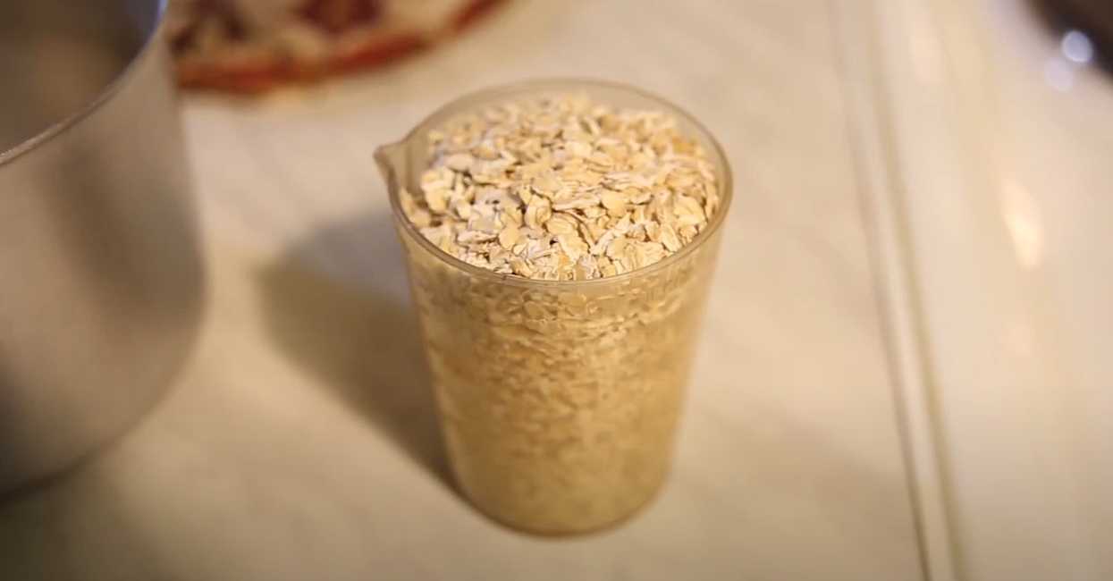 Porridge d'avoine au lait - Étape 1