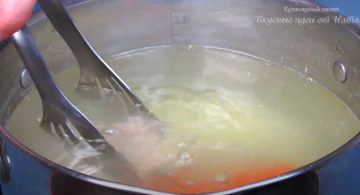 Soupe de porc Kharcho avec riz - Étape 6