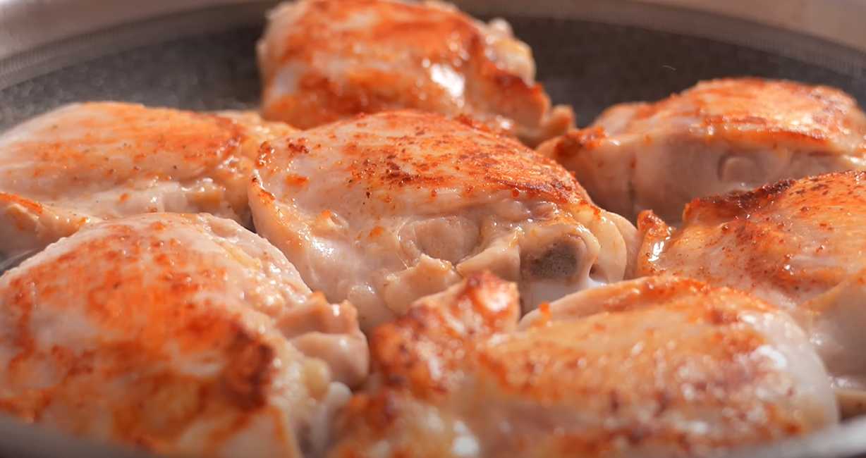 Poulet Chakhokhbili géorgien classique à la poêle - Étape 4