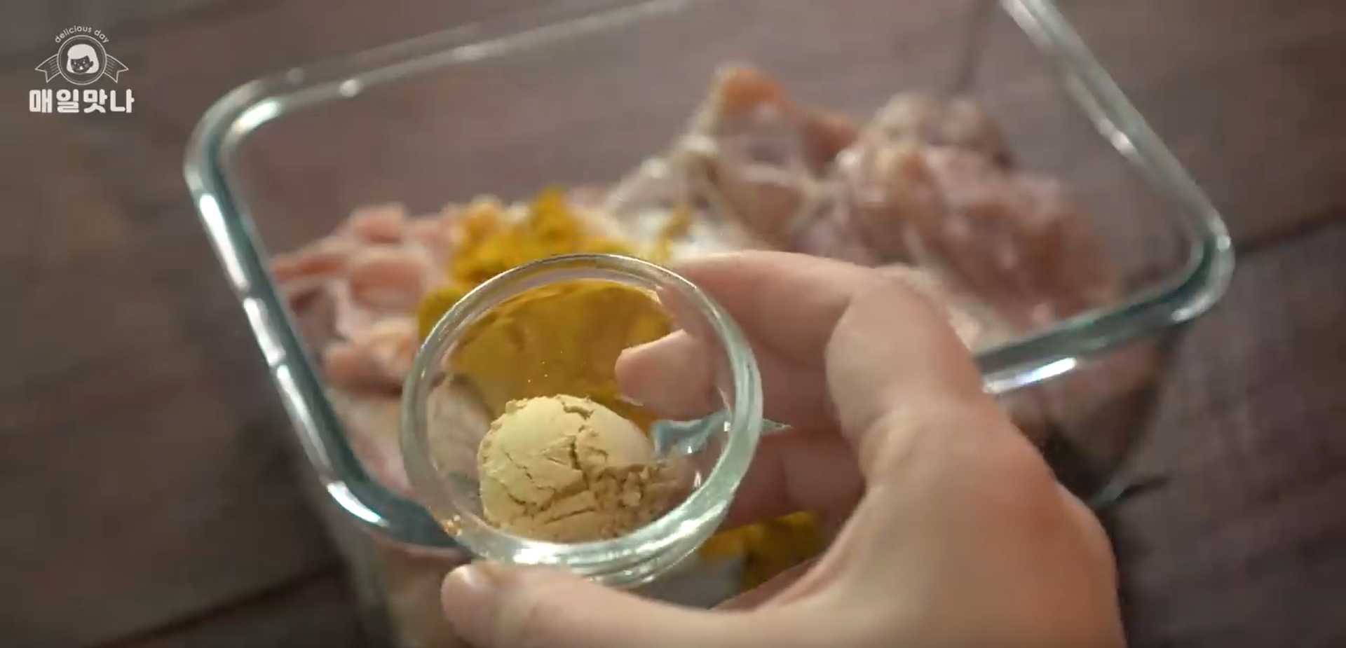 Poulet au fromage et au maïs - Étape 2