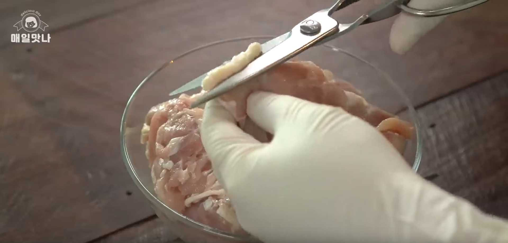 Poulet au fromage et au maïs - Étape 1