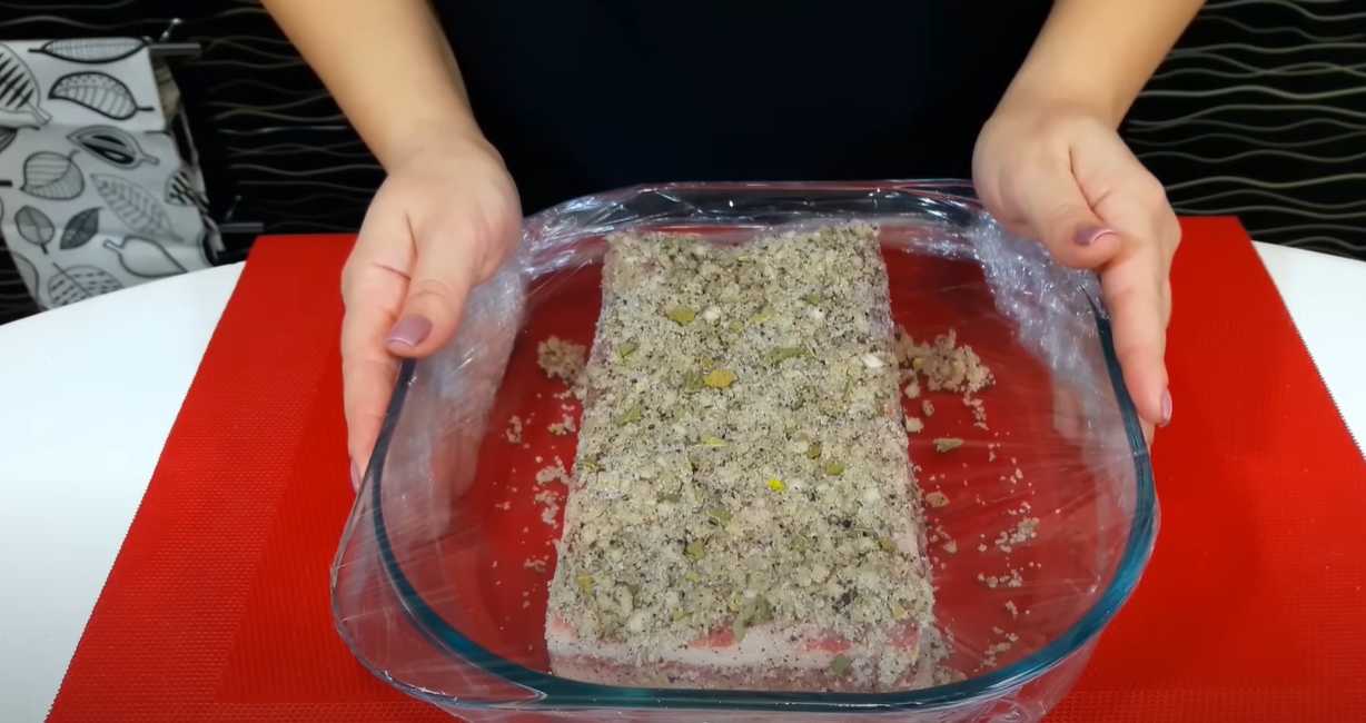 Saindoux salé à l'ail - Étape 6