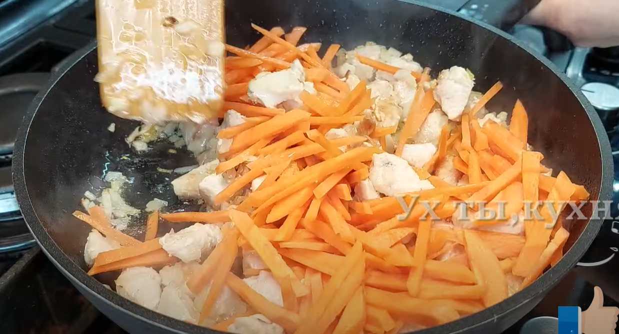 Pilaf de poulet à la poêle - Étape 6