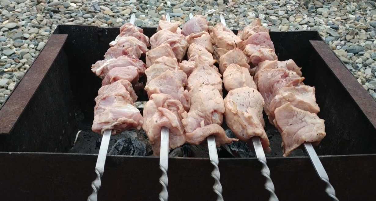 Chachlik au jus de grenade - Étape 5