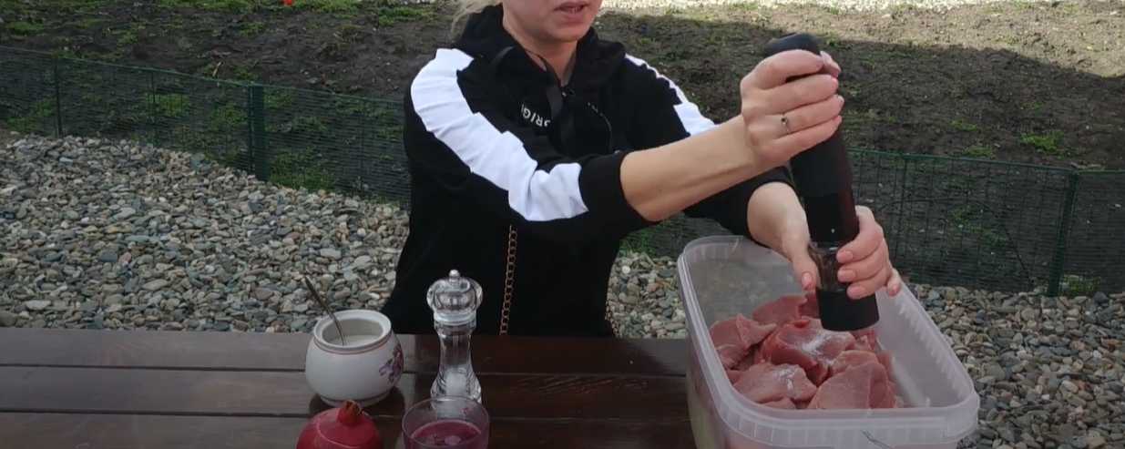 Chachlik au jus de grenade - Étape 3