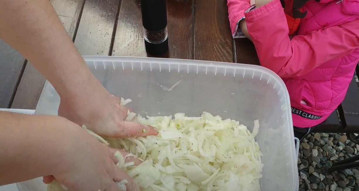 Chachlik au jus de grenade - Étape 1