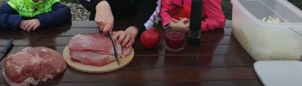 Chachlik au jus de grenade - Étape 2