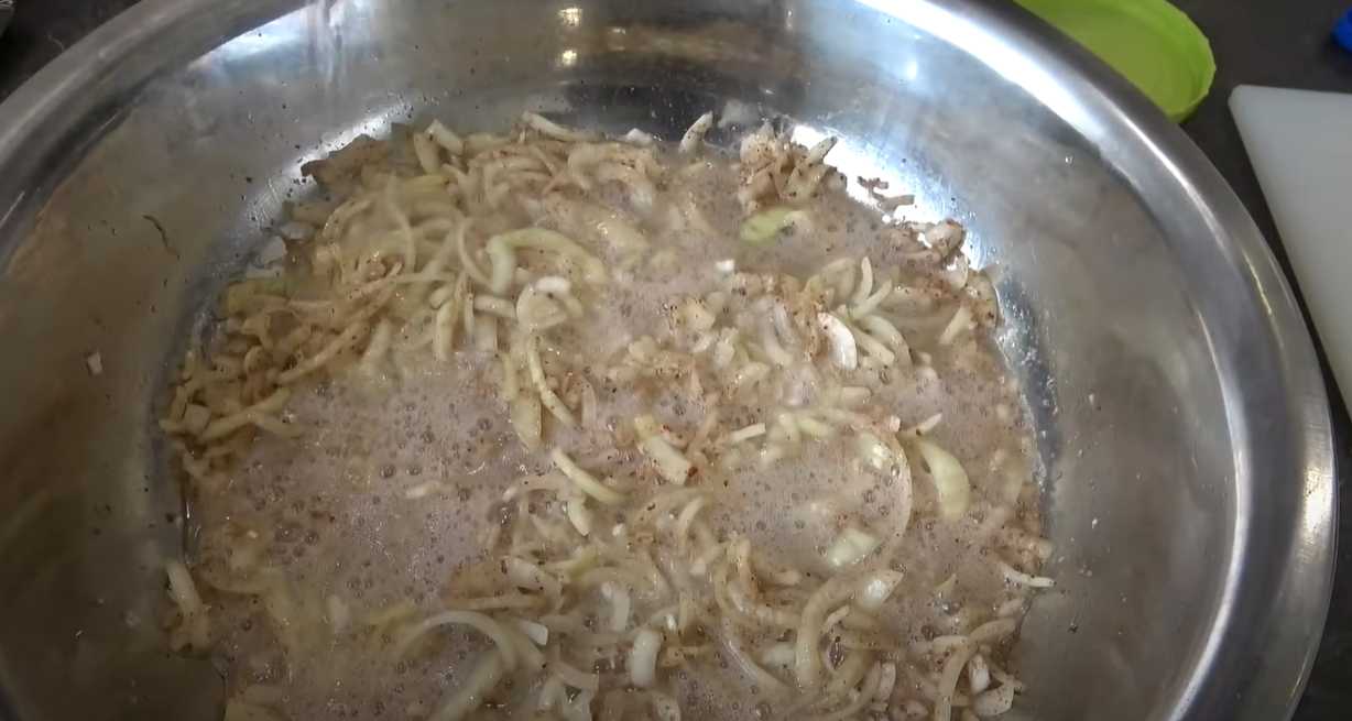 Brochettes de porc à l'eau minérale - Étape 3