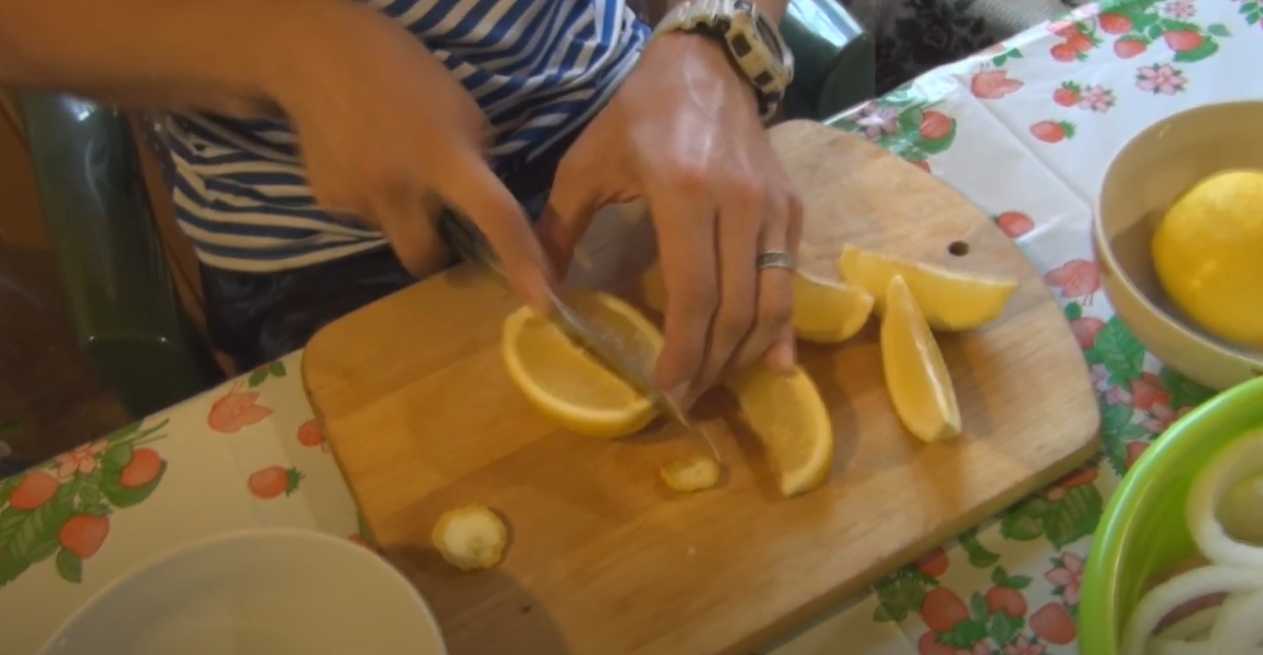 Marinade pour brochettes de citron et d'oignon - Étape 3