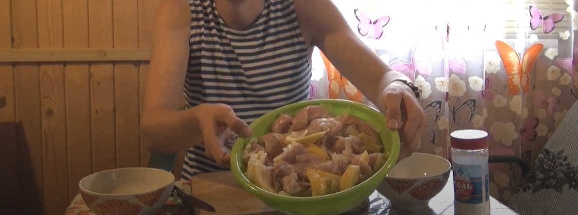 Marinade pour brochettes de citron et d'oignon - Étape 5