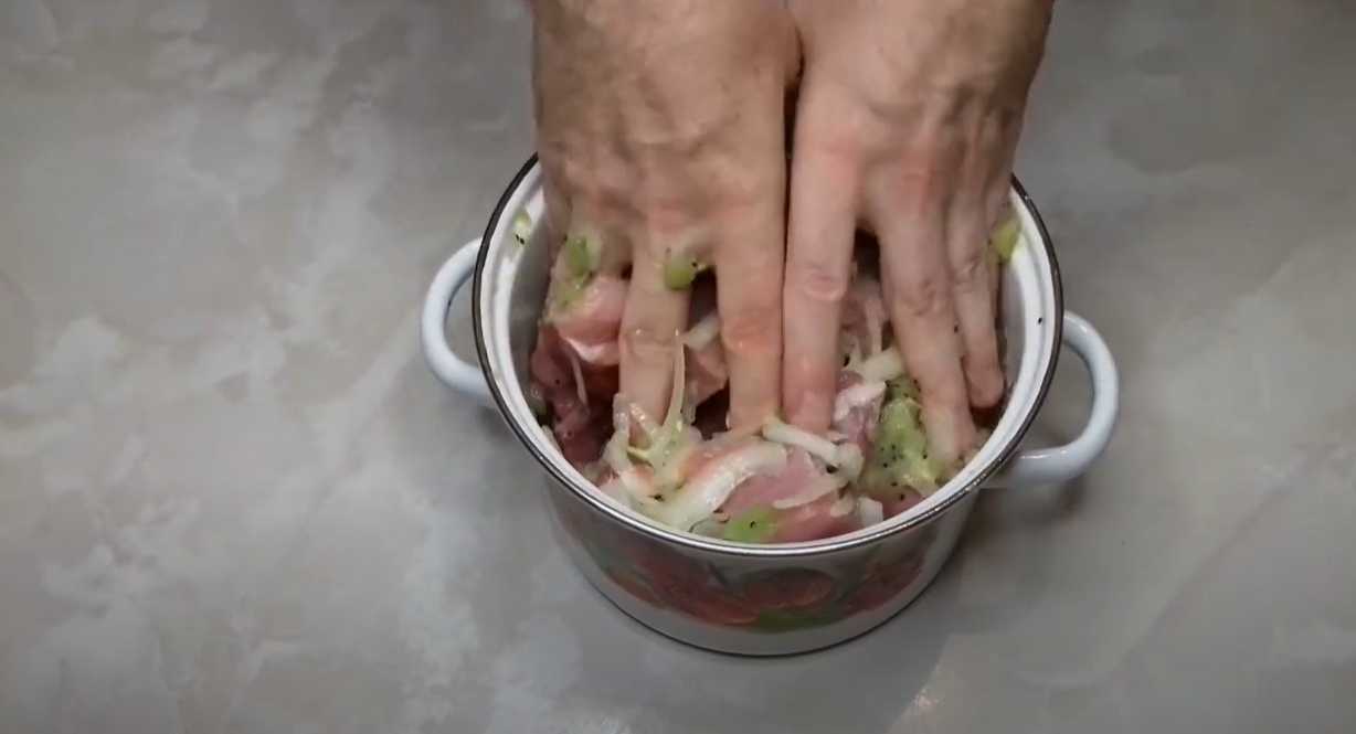 Marinade pour kebab de kiwi - Étape 5