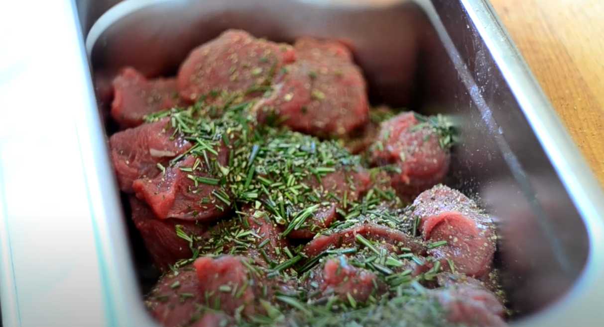 Shashlik de bœuf - Étape 4