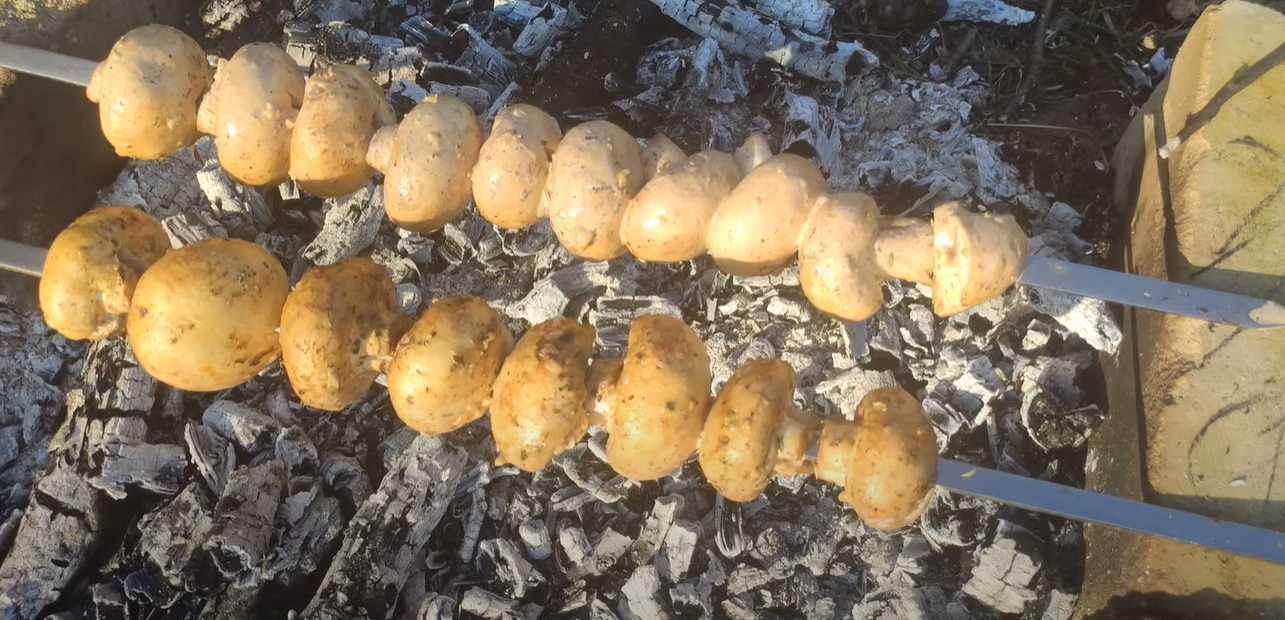 Marinade pour champignons grillés - Étape 6