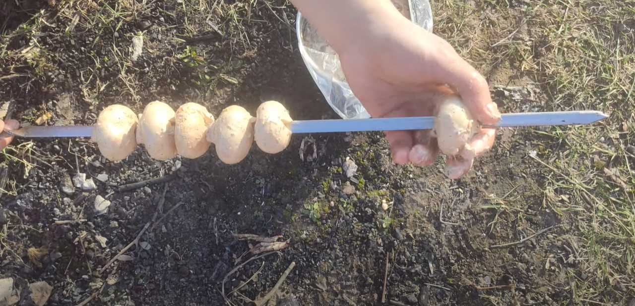 Marinade pour champignons grillés - Étape 5
