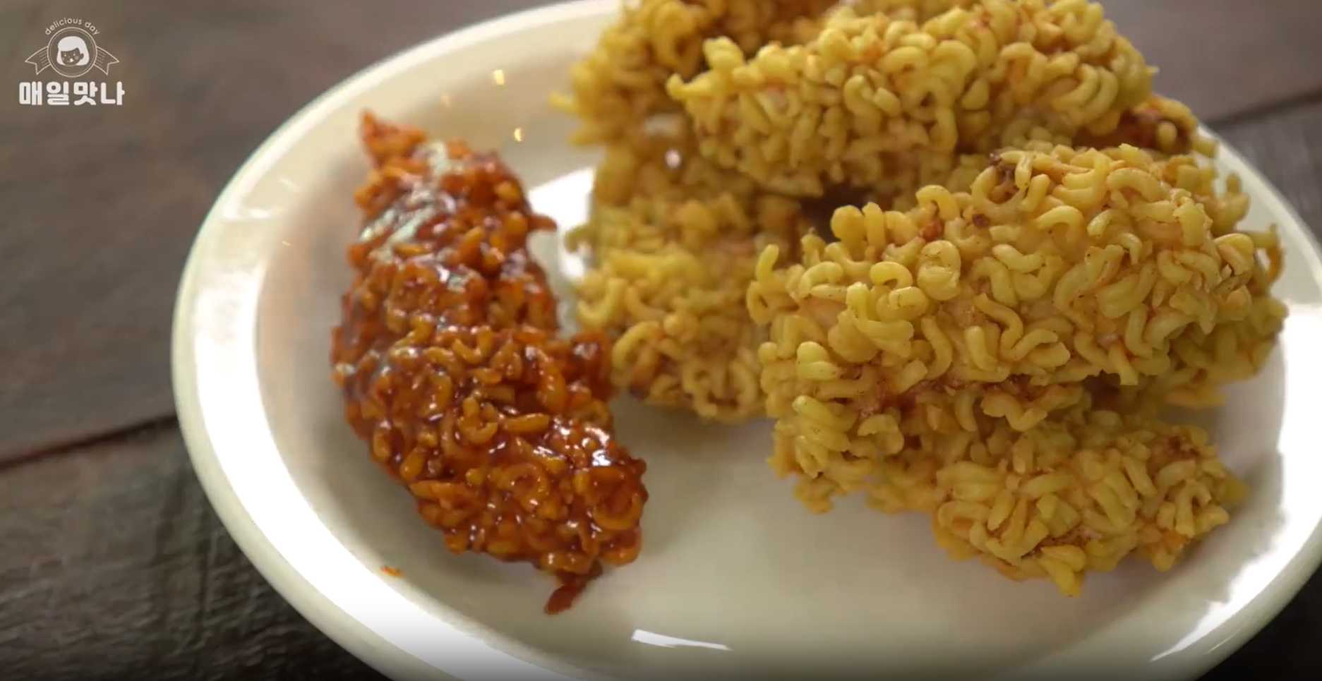 Poulet croustillant aux nouilles sèches - Étape 11