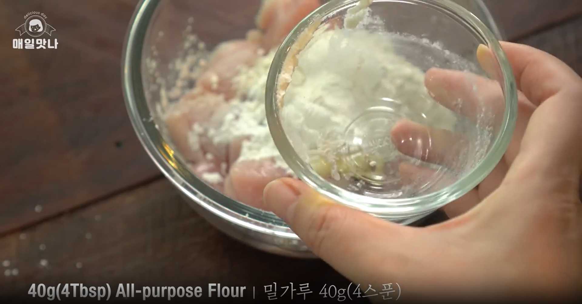 Poulet croustillant aux nouilles sèches - Étape 2