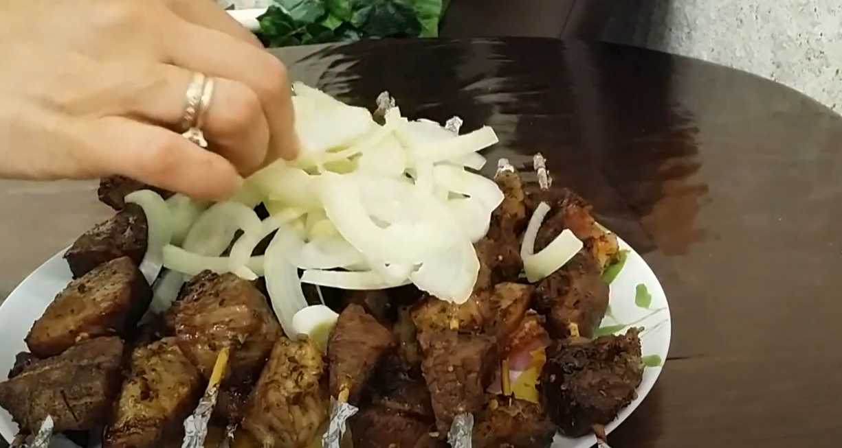 Brochettes de bœuf cuites au four - Étape 10