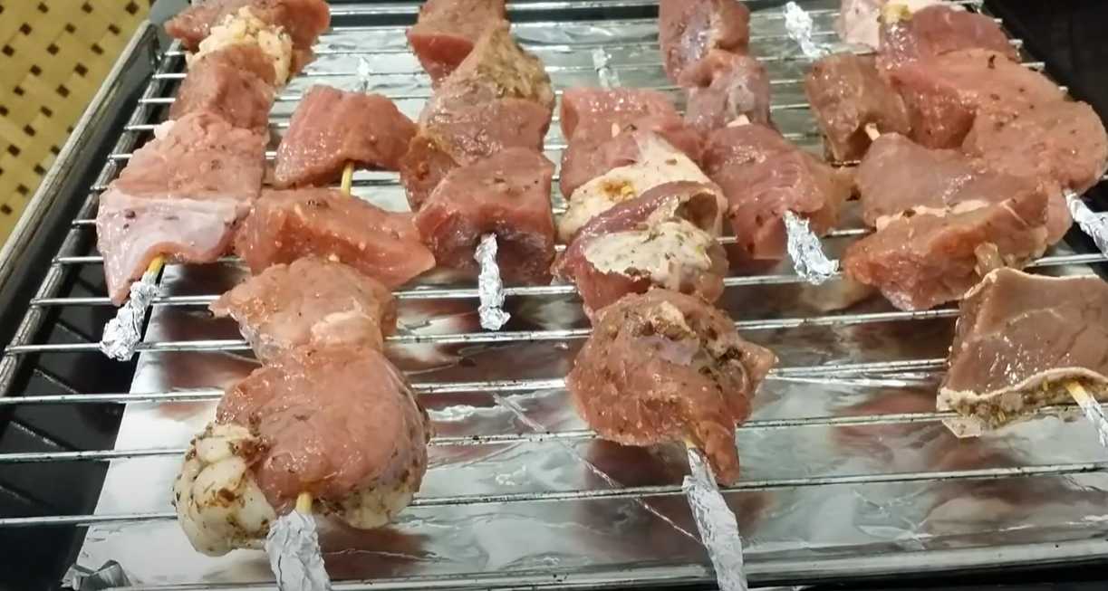 Brochettes de bœuf cuites au four - Étape 7