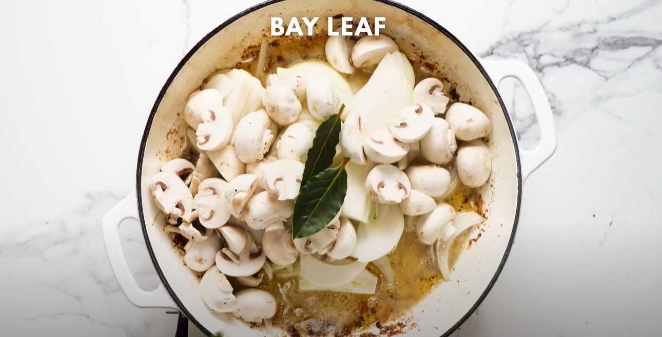 Fricassée de poulet et de champignons - Étape 6