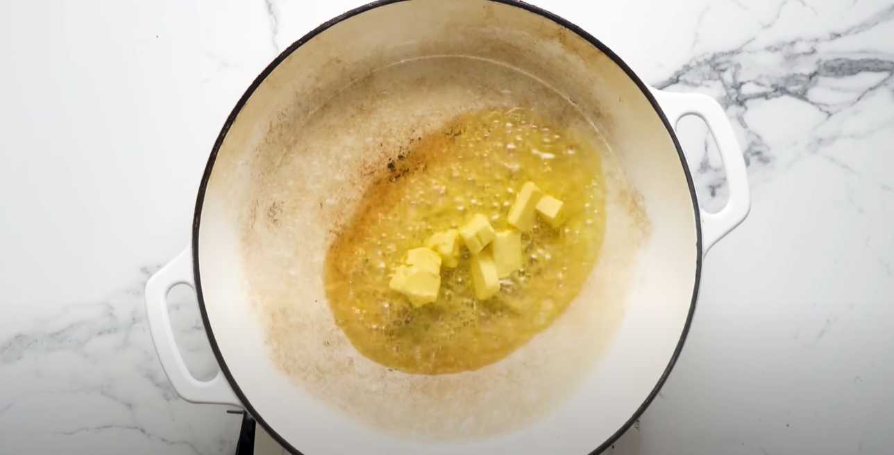 Fricassée de poulet et de champignons - Étape 2