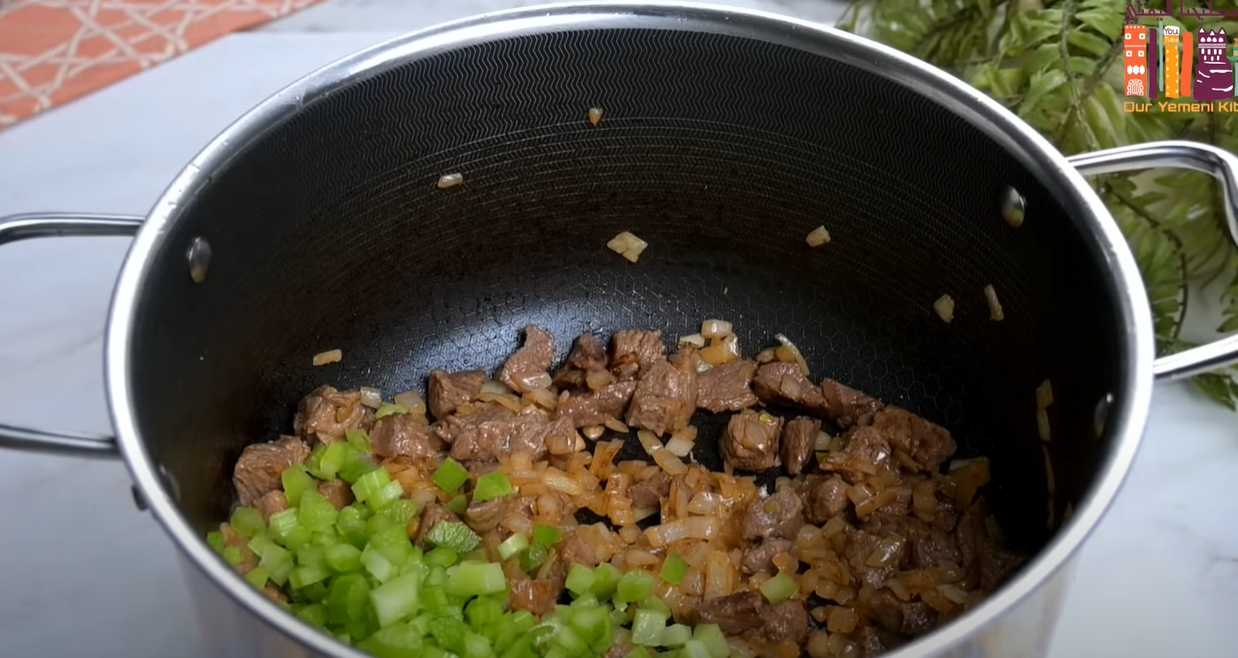 Soupe marocaine Harira - Étape 4