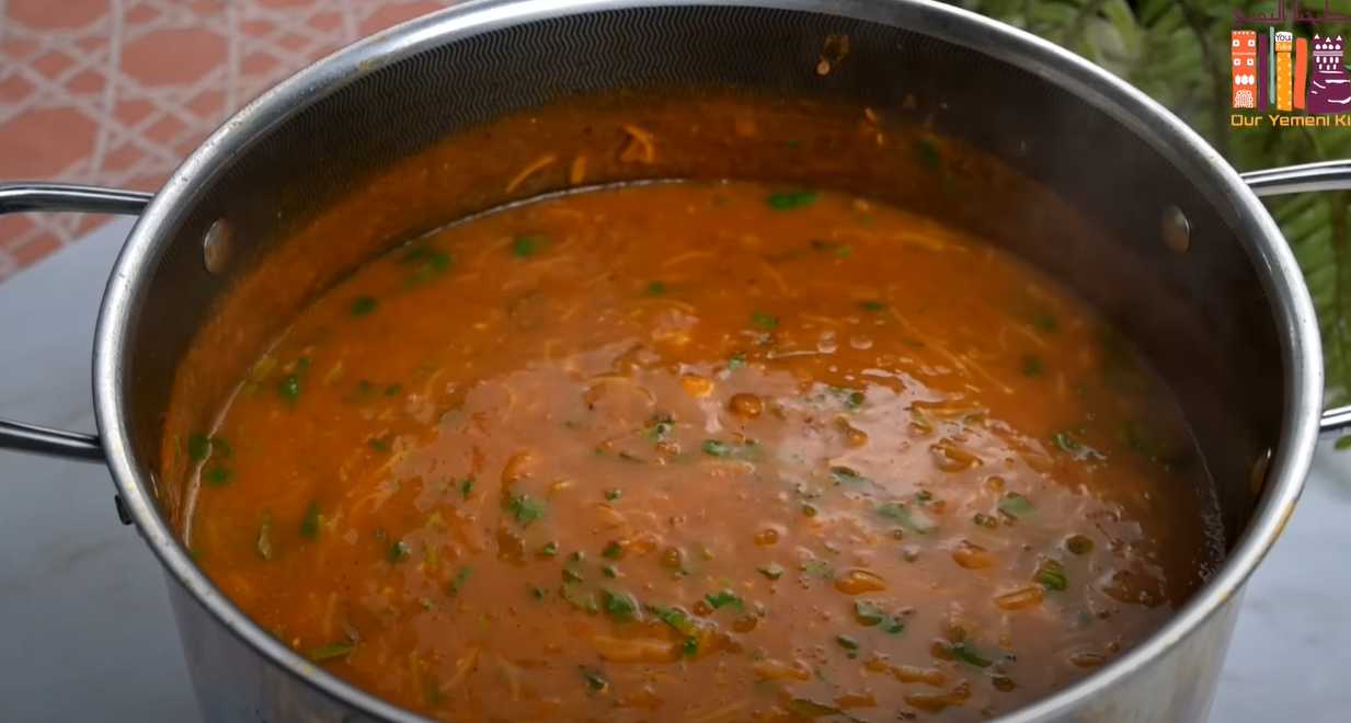 Soupe marocaine Harira - Étape 14