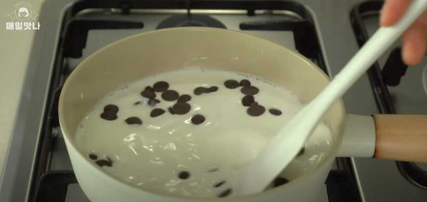 Beignets à la crème au chocolat - Étape 3