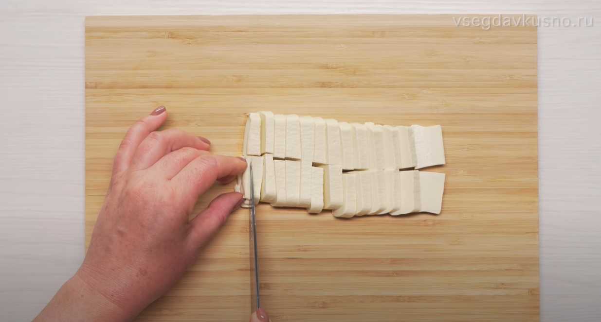 Concombres écrasés au tofu - Étape 3